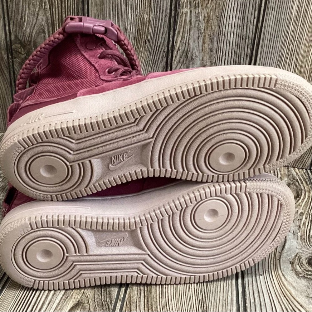 Nike SF Air Force 1 High Dusty Rose Pink Suede Sneakers Women’s 7.5 Tactical AF1 - Picture 8 of 10